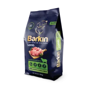Barkin High Premium Lamb Adult - 15 kg