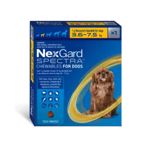 Nexgard Spectra 3.5-7.5 kg S -  1 TBL