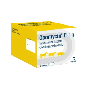 Geomycin F Obl. 10 x 1 g - 1 TBL