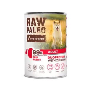 Raw Paleo Beef & Rabbit Adult Can - 400g