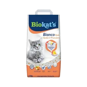 Biokat's Fresh Vanilla/Mandarin Pijesak za Mace - 5 kg