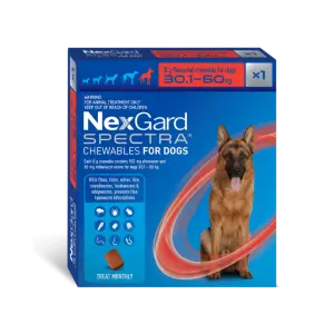 Nexgard Spectra 30-60 kg XL - 1 TBL