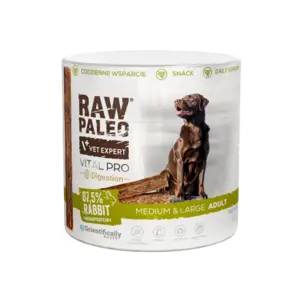 Raw Paleo Vital Pro Digestion Rabbit Medium Large — 100 g