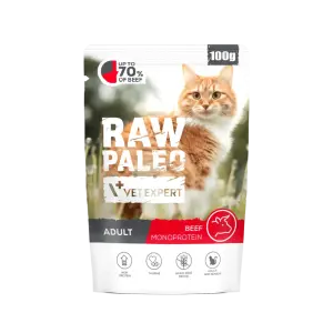 Raw Paleo Adult Cat Beef - 100g